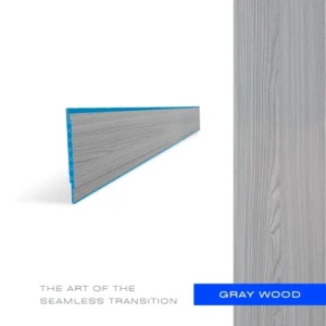 i Panel Finishing Gray Wood Ceiling Sheet (4x4)