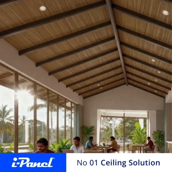 I Panel Finishing Rich Maple Ceiling Sheet (2x2) | I-Panel