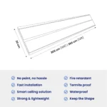 i Panel Heavy B Maple Ceiling Sheet, image 3