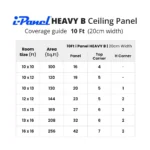 i Panel Heavy B Maple Ceiling Sheet, image 5
