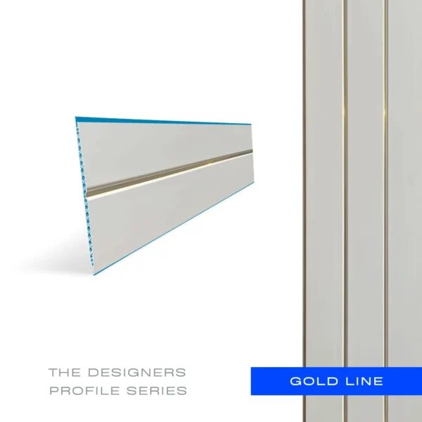 i Panel Heavy B Gold Line Ceiling Sheet