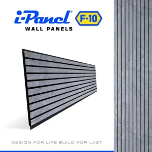 i Panel F-10 Gray Marble Wall Panel