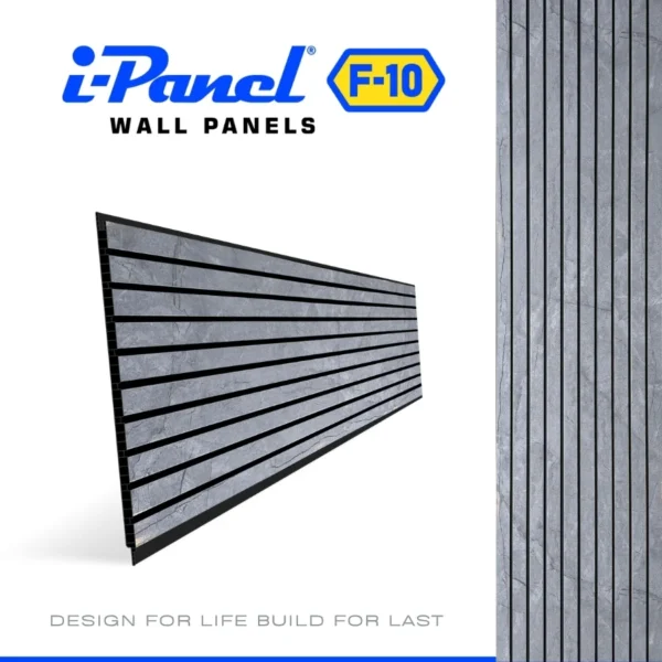 i Panel F-10 Gray Marble Wall Panel